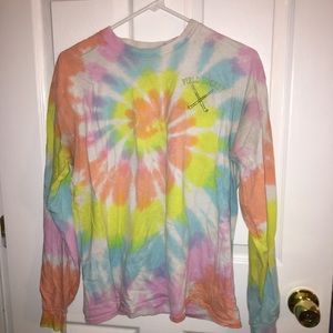 Field hockey tie dye crewneck